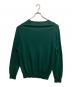 POLO RALPH LAUREN (ポロ・ラルフローレン) Vネックウールニット グリーン サイズ:XXL：5000円