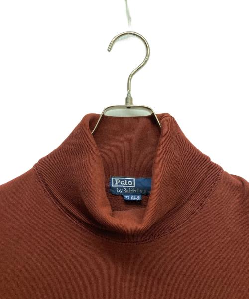 POLO RALPH LAUREN（ポロ・ラルフローレン）POLO RALPH LAUREN (ポロ・ラルフローレン) ハイネックスウェット ボルドー サイズ:Lの古着・服飾アイテム