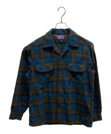 PENDLETON（ペンドルトン）の古着「60sオンブレボードシャツ」｜ネイビー
