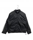 adidasアディダス）の古着「ナイロンジャケット」｜ブラック
