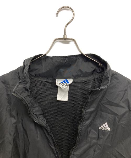 adidas（アディダス）adidas (アディダス) ナイロンジャケット ブラック サイズ:XLの古着・服飾アイテム