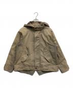 55DSLフィフテーファイブディーエスエル）の古着「00s フーデッドジャケット」｜カーキ