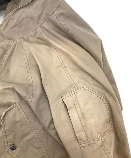 55DSL（フィフテーファイブディーエスエル）55DSL (フィフテーファイブディーエスエル) 00s フーデッドジャケット カーキ サイズ:Mの古着・服飾アイテム