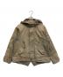 55DSL（フィフテーファイブディーエスエル）の古着「00s フーデッドジャケット」｜カーキ
