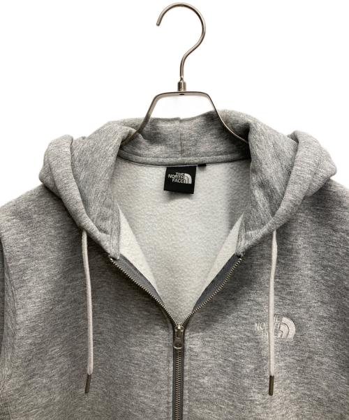 THE NORTH FACE（ザ ノース フェイス）THE NORTH FACE (ザ ノース フェイス) スクエアロゴフルジップ グレー サイズ:Mの古着・服飾アイテム