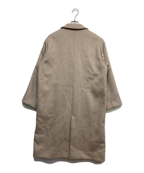 JOURNAL STANDARD relume（ジャーナルスタンダード レリューム）JOURNAL STANDARD relume (ジャーナルスタンダード レリューム) スーパーファインビーバーチェスターコート ベージュ サイズ:38 未使用品の古着・服飾アイテム
