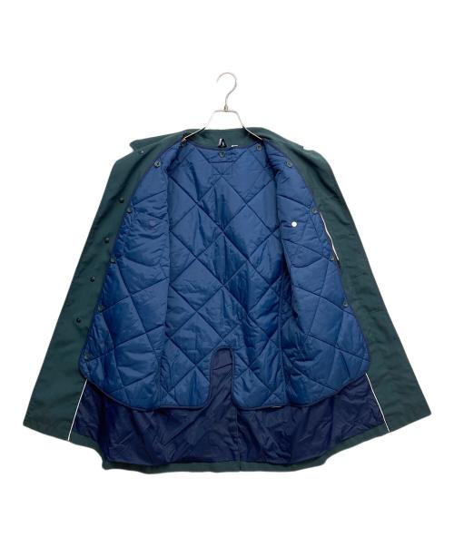 LACOSTE（ラコステ）LACOSTE (ラコステ) ライナー付ステンカラーコート グリーン サイズ:XSの古着・服飾アイテム