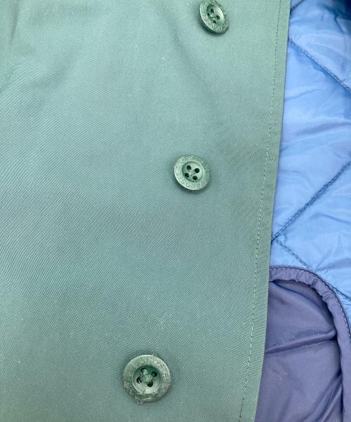 LACOSTE（ラコステ）LACOSTE (ラコステ) ライナー付ステンカラーコート グリーン サイズ:XSの古着・服飾アイテム
