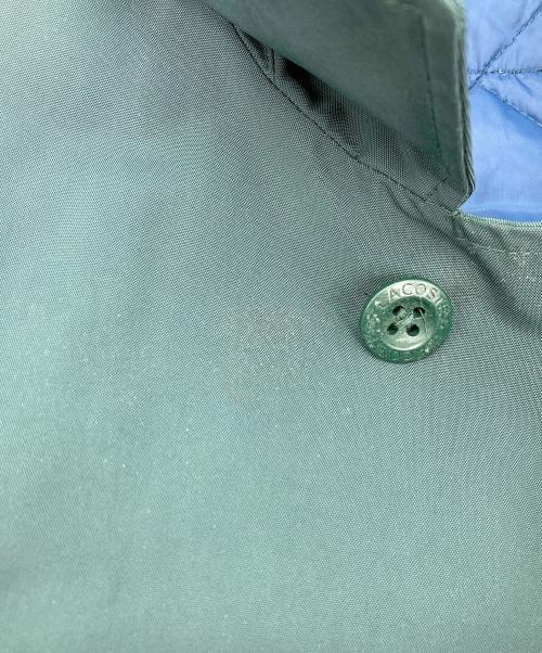 LACOSTE（ラコステ）LACOSTE (ラコステ) ライナー付ステンカラーコート グリーン サイズ:XSの古着・服飾アイテム