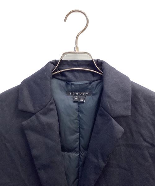 theory（セオリー）theory (セオリー) ダウンコート ネイビー サイズ:Pの古着・服飾アイテム