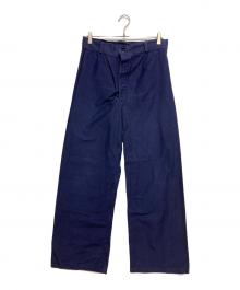 MILITARY（ミリタリー）の古着「マリンパンツ」｜ネイビー