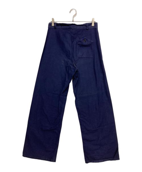 MILITARY（ミリタリー）MILITARY (ミリタリー) マリンパンツ ネイビー サイズ:サイズ表記無しの古着・服飾アイテム