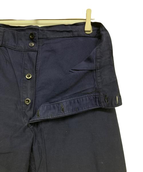 MILITARY（ミリタリー）MILITARY (ミリタリー) マリンパンツ ネイビー サイズ:サイズ表記無しの古着・服飾アイテム