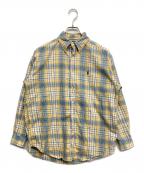 RALPH LAURENラルフローレン）の古着「ボタンダウンシャツ」｜イエロー