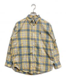 RALPH LAUREN（ラルフローレン）の古着「ボタンダウンシャツ」｜イエロー