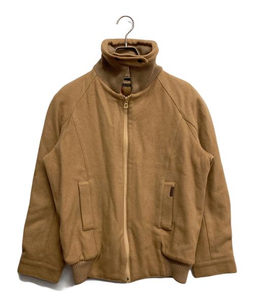 denver（デンバー）denver (デンバー) 裏チェックウールジャケット ベージュ サイズ:48の古着・服飾アイテム