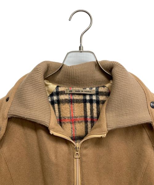 denver（デンバー）denver (デンバー) 裏チェックウールジャケット ベージュ サイズ:48の古着・服飾アイテム