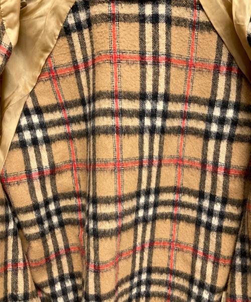 denver（デンバー）denver (デンバー) 裏チェックウールジャケット ベージュ サイズ:48の古着・服飾アイテム