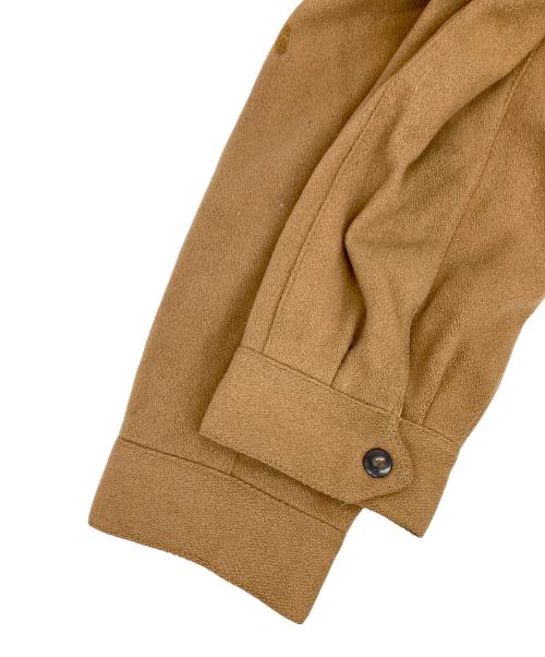 denver（デンバー）denver (デンバー) 裏チェックウールジャケット ベージュ サイズ:48の古着・服飾アイテム