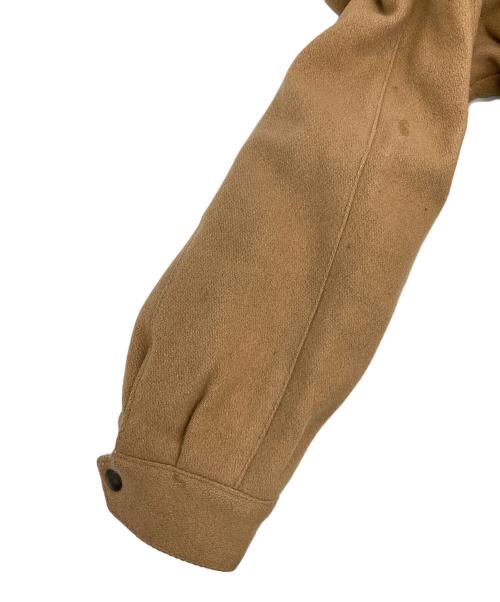 denver（デンバー）denver (デンバー) 裏チェックウールジャケット ベージュ サイズ:48の古着・服飾アイテム