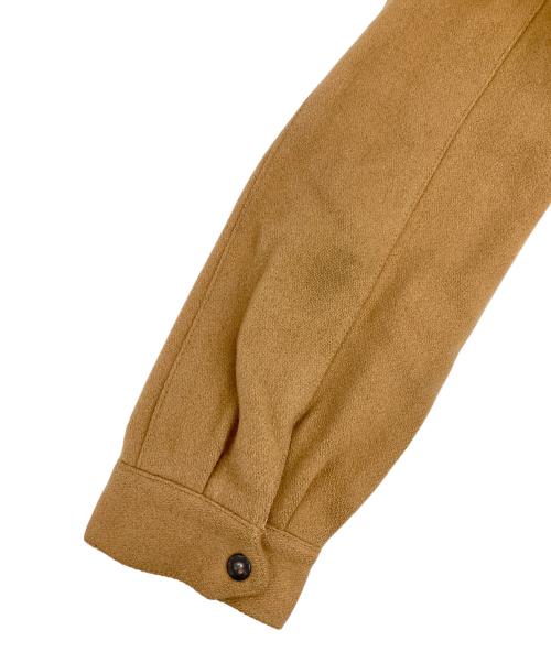 denver（デンバー）denver (デンバー) 裏チェックウールジャケット ベージュ サイズ:48の古着・服飾アイテム