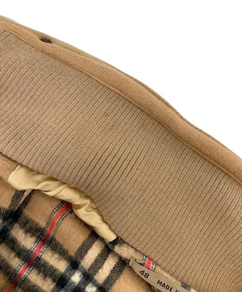 denver（デンバー）denver (デンバー) 裏チェックウールジャケット ベージュ サイズ:48の古着・服飾アイテム