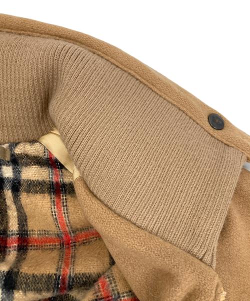denver（デンバー）denver (デンバー) 裏チェックウールジャケット ベージュ サイズ:48の古着・服飾アイテム