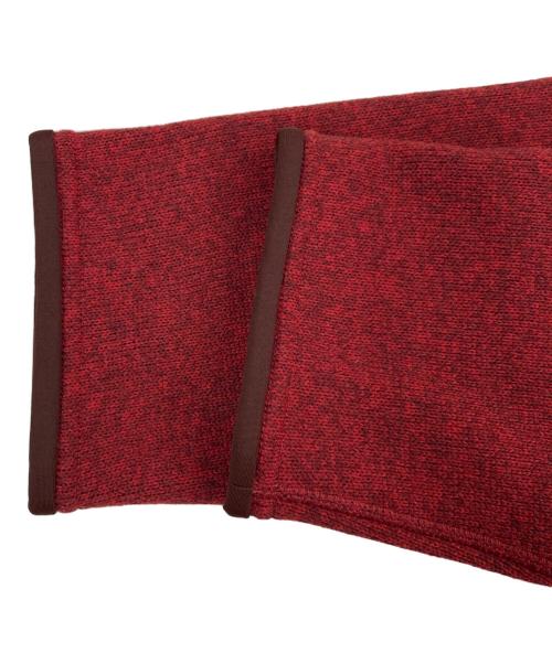 mont-bell（モンベル）mont-bell (モンベル) クリマプラス ニットジャケット レッド サイズ:XLの古着・服飾アイテム