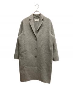 アーペーセー ウール　コート 中古・古着通販】A.P.C. (アーペーセー) ウール混コート ネイビー