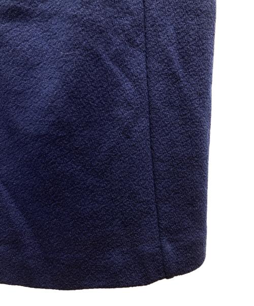 MaxMara（マックスマーラ）MaxMara (マックスマーラ) ピュアウール ドレープワンピース ブルー サイズ:38の古着・服飾アイテム