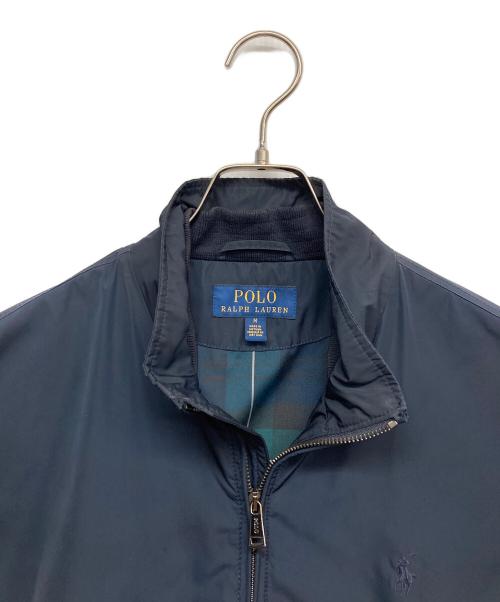 POLO RALPH LAUREN（ポロ・ラルフローレン）POLO RALPH LAUREN (ポロ・ラルフローレン) スイングトップ ネイビー サイズ:Mの古着・服飾アイテム