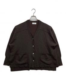SLOBE IENA（スローブ イエナ）の古着「ウォッシャブルワイドシルエットカーディガン」｜ブラウン