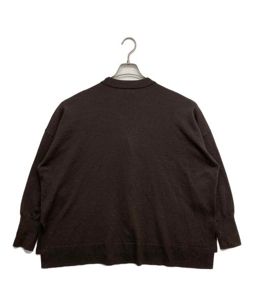 SLOBE IENA（スローブ イエナ）SLOBE IENA (スローブ イエナ) ウォッシャブルワイドシルエットカーディガン ブラウン サイズ:無しの古着・服飾アイテム