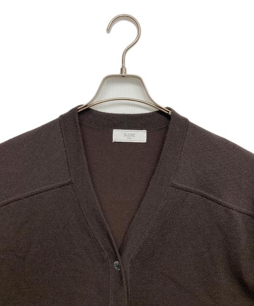 SLOBE IENA（スローブ イエナ）SLOBE IENA (スローブ イエナ) ウォッシャブルワイドシルエットカーディガン ブラウン サイズ:無しの古着・服飾アイテム