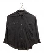 GALLARDA GALANTEガリャルダガランテ）の古着「ローンシャツ」｜ブラック