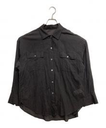 GALLARDA GALANTE（ガリャルダガランテ）の古着「ローンシャツ」｜ブラック