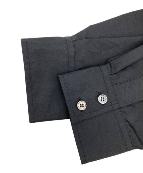 Adam et Rope（アダム エ ロペ）Adam et Rope (アダム エ ロペ) ウエストレースシャツ ブラック サイズ:Fの古着・服飾アイテム