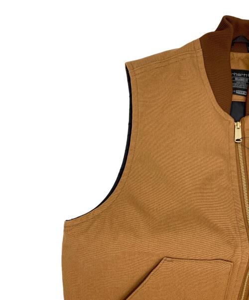 CarHartt（カーハート）CarHartt (カーハート) ダックベスト ブラウン サイズ:M 未使用品の古着・服飾アイテム