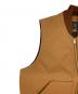 中古・古着 CarHartt (カーハート) ダックベスト ブラウン サイズ:M 未使用品：13000円