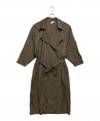 KALLMEYERカルメイヤー）の古着「オペラトレンチコート」｜ブラウン