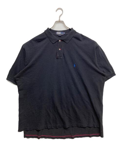 POLO RALPH LAUREN（ポロ・ラルフローレン）POLO RALPH LAUREN (ポロ・ラルフローレン) 半袖ポロシャツ ネイビー サイズ:XXLの古着・服飾アイテム