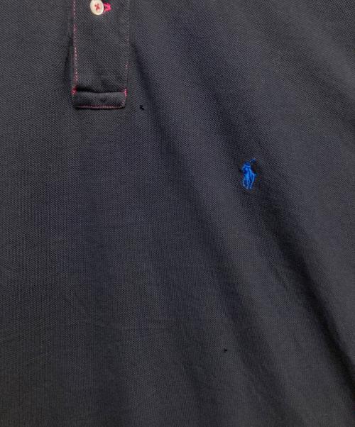 POLO RALPH LAUREN（ポロ・ラルフローレン）POLO RALPH LAUREN (ポロ・ラルフローレン) 半袖ポロシャツ ネイビー サイズ:XXLの古着・服飾アイテム
