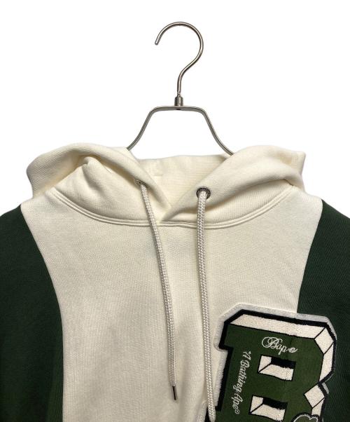 A BATHING APE（ア ベイシング エイプ）A BATHING APE (ア ベイシング エイプ) プルオーバーパーカー グリーン サイズ:Lの古着・服飾アイテム