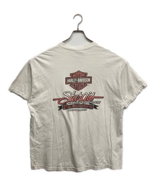 HARLEY-DAVIDSON（ハーレーダビッドソン）HARLEY-DAVIDSON (ハーレーダビッドソン) プリントTシャツ ホワイト サイズ:XLの古着・服飾アイテム
