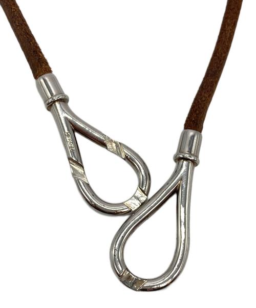 HERMES（エルメス）HERMES (エルメス) ジャンボブレスレット ブラウンの古着・服飾アイテム