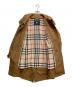 中古・古着 BURBERRY LONDON (バーバリーロンドン) モッズコート ベージュ サイズ:38：22000円