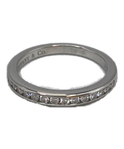 TIFFANY & Co.（ティファニー）Tiffany & Co. (ティファニー) ハーフサークル チャネルセッティングリング サイズ:5号の古着・服飾アイテム