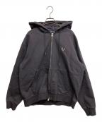 FRED PERRYフレッドペリー）の古着「ジップパーカー」｜ネイビー