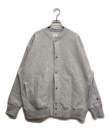 Champion（チャンピオン）の古着「ノーカラージャケット」｜グレー