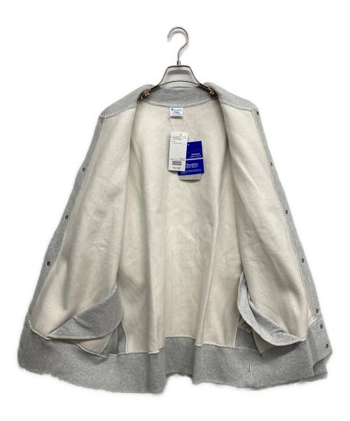 Champion（チャンピオン）Champion (チャンピオン) ノーカラージャケット グレー サイズ:XL 未使用品の古着・服飾アイテム